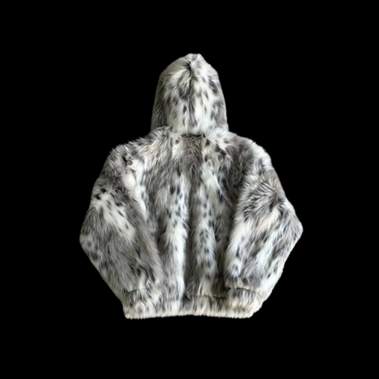 CORTEIZ HOODED FUR JACKET (MULTI)