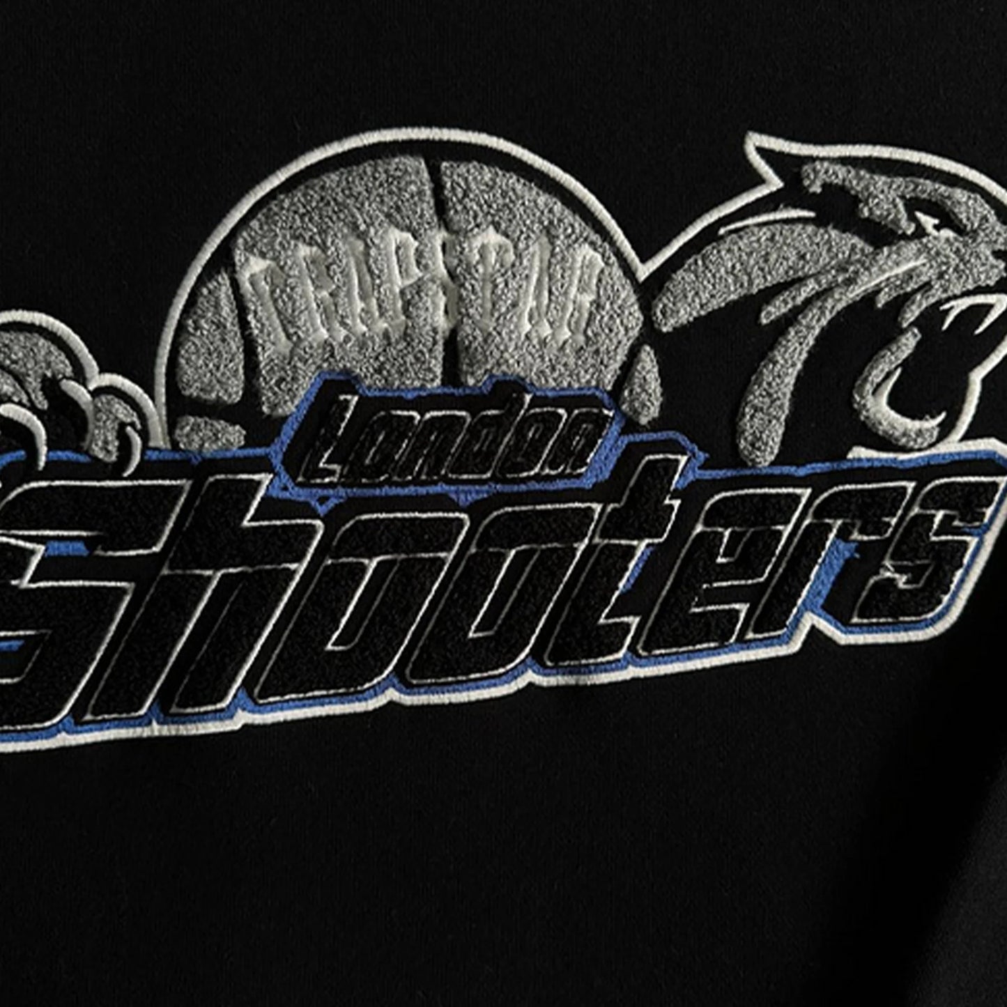 TRAPSTAR SHOOTERS 2.0 HOODIE TRACKSUIT - (BLACK/BLUE)