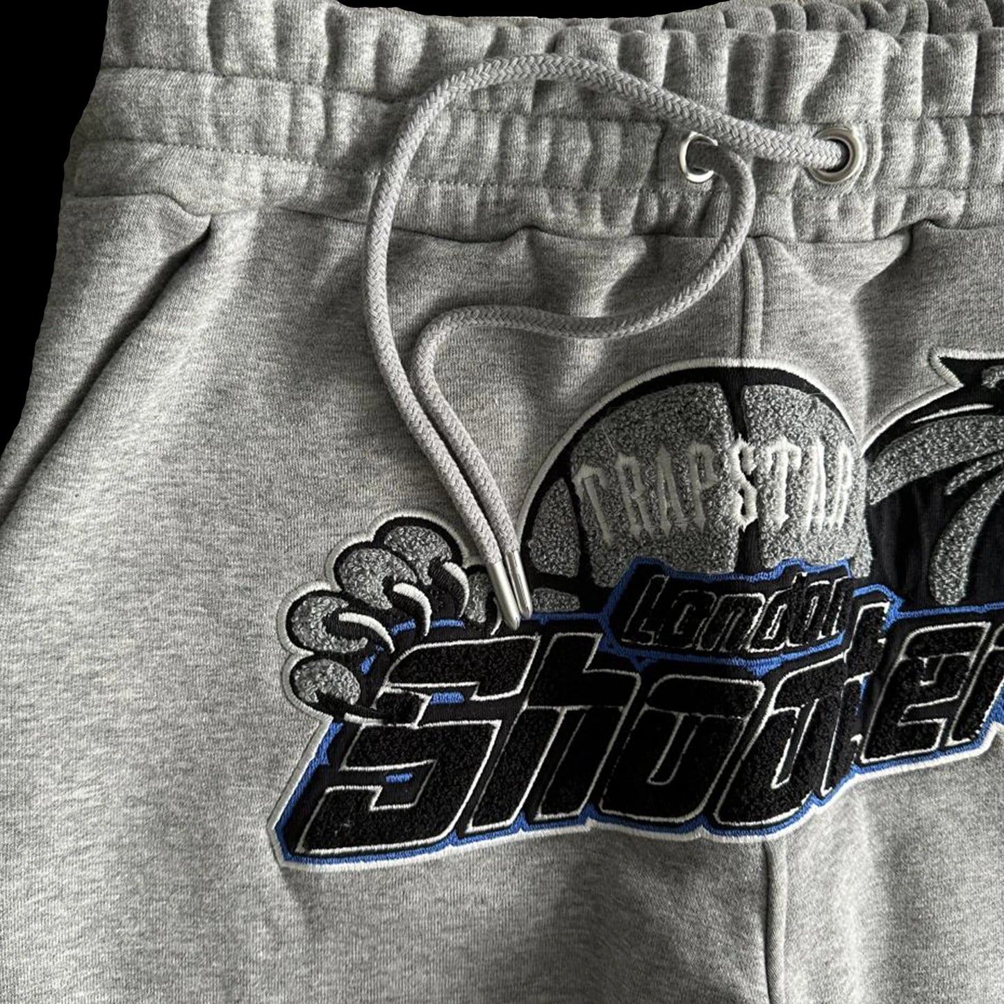 TRAPSTAR SHOOTERS 2.0 HOODIE TRACKSUIT - (GREY/BLUE)