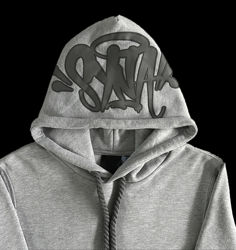 SYNAWORLD 'SYNA LOGO' TRACKSUIT - (GREY/GREY)