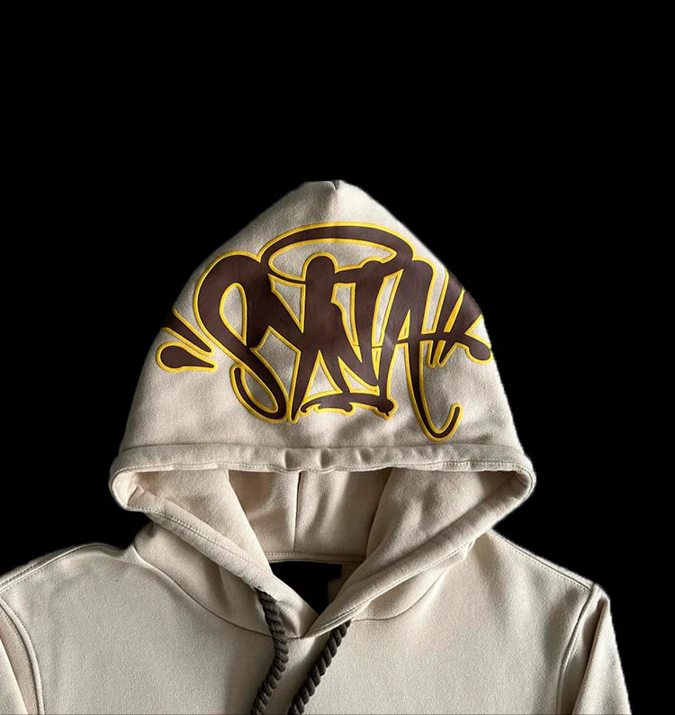 SYNAWORLD 'SYNA LOGO' TRACKSUIT - (CREAM)