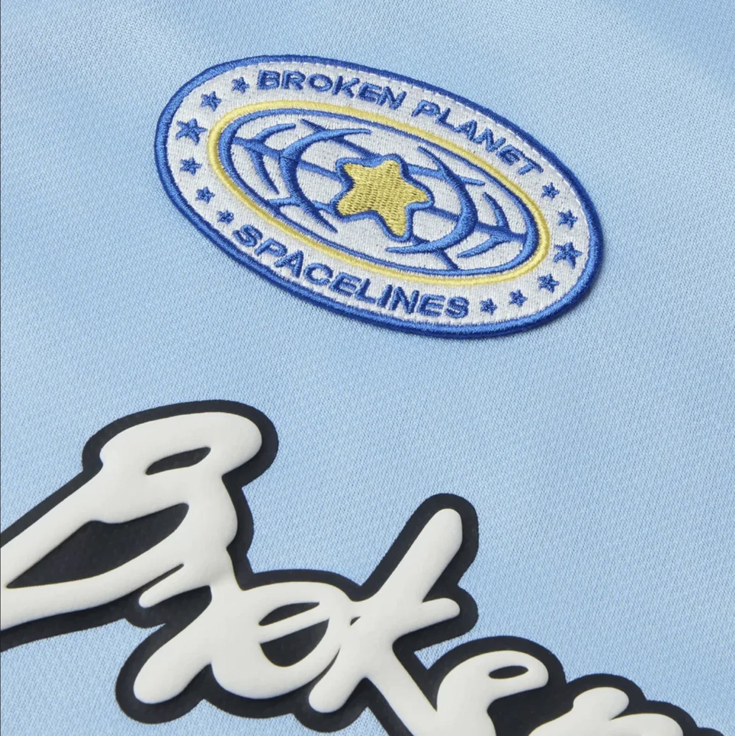 BROKEN PLANET MARKET FOOTBALL JERSEY - (LIGHT BLUE)