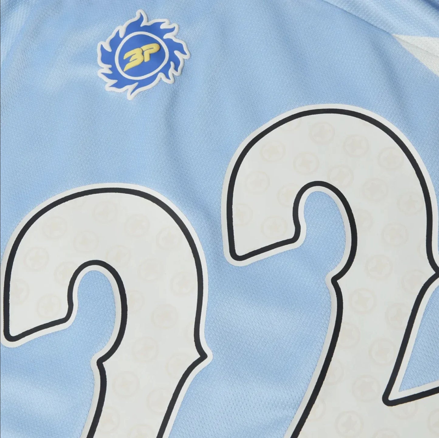 BROKEN PLANET MARKET FOOTBALL JERSEY - (LIGHT BLUE)