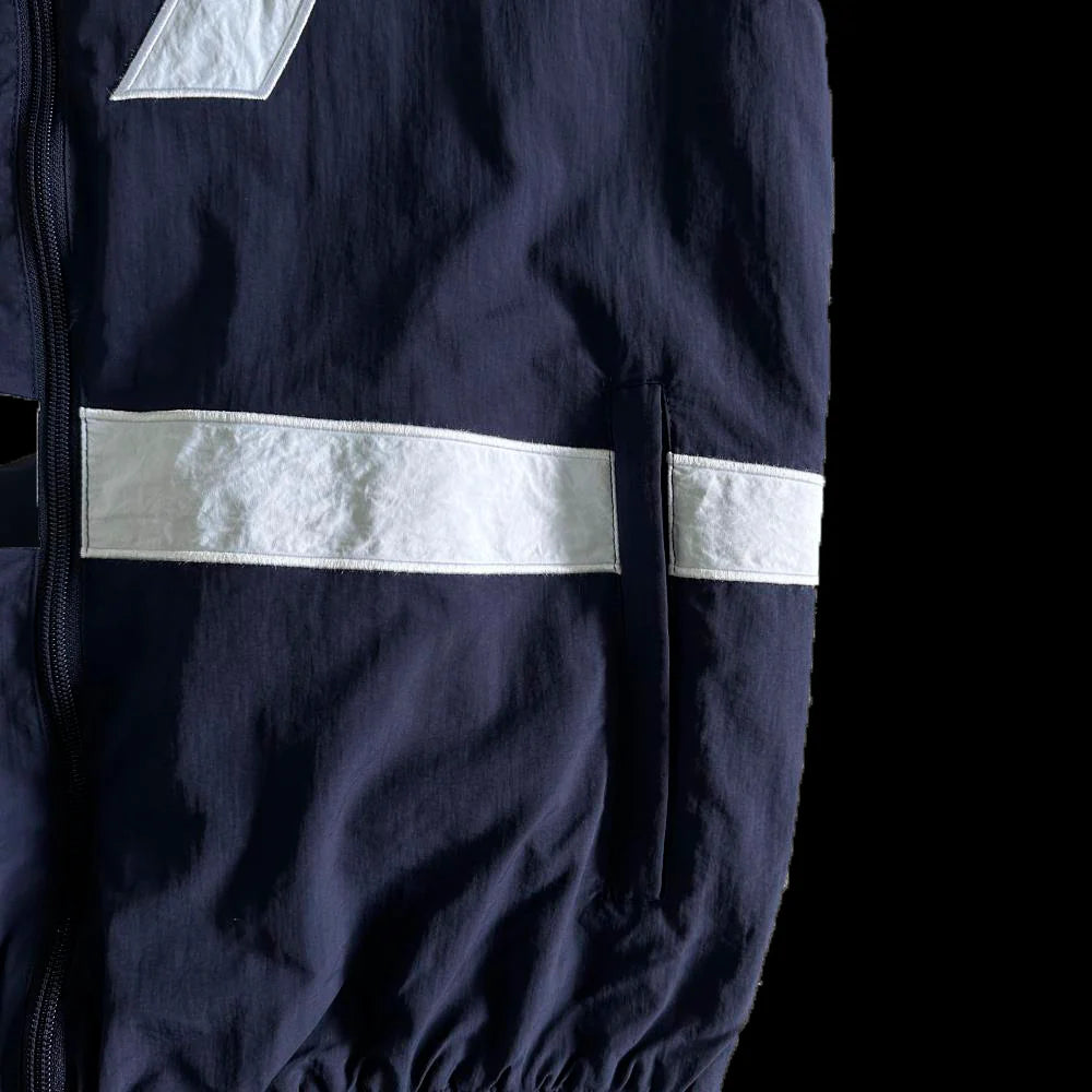 TRAPSTAR HYPER SHELLSUIT - (NAVY/WHITE)