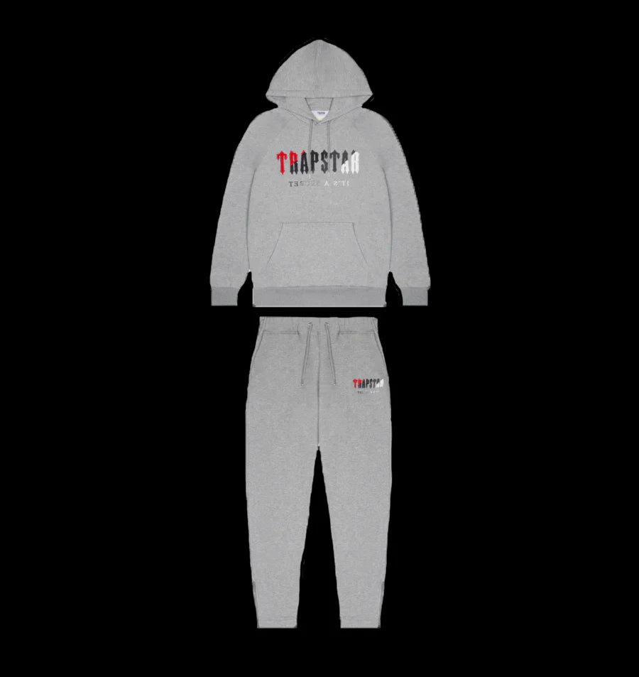 TRAPSTAR CHENILLE DECODED HOODED TRACKSUIT