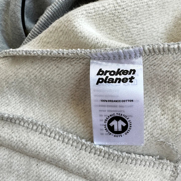 BROKEN PLANET PERFORMANCE HEATHER GREY HOODIE