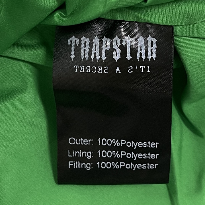 TRAPSTAR HYPERDRIVE HOODED PUFFER - (GREEN)