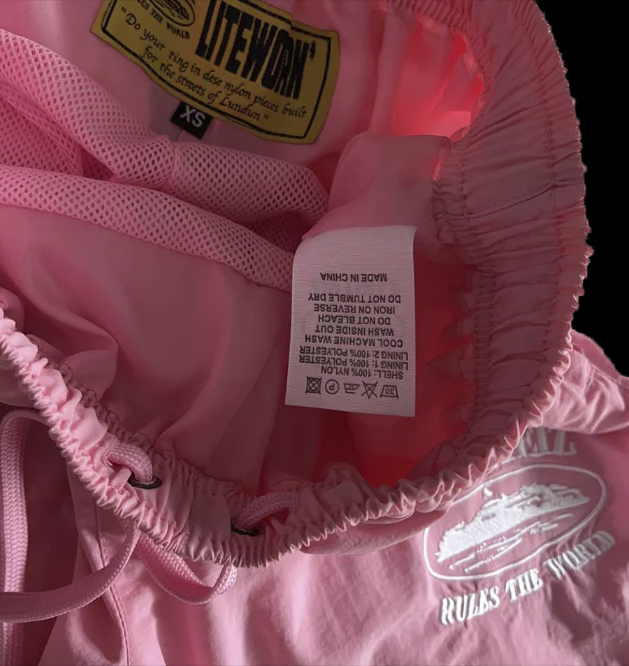 CORTEIZ SHUKUSHUKU TRACKSUIT - (BABY PINK)