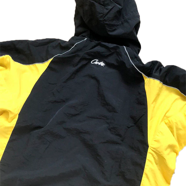 CORTEIZ SPRING JACKET-(BLACK/YELLOW)