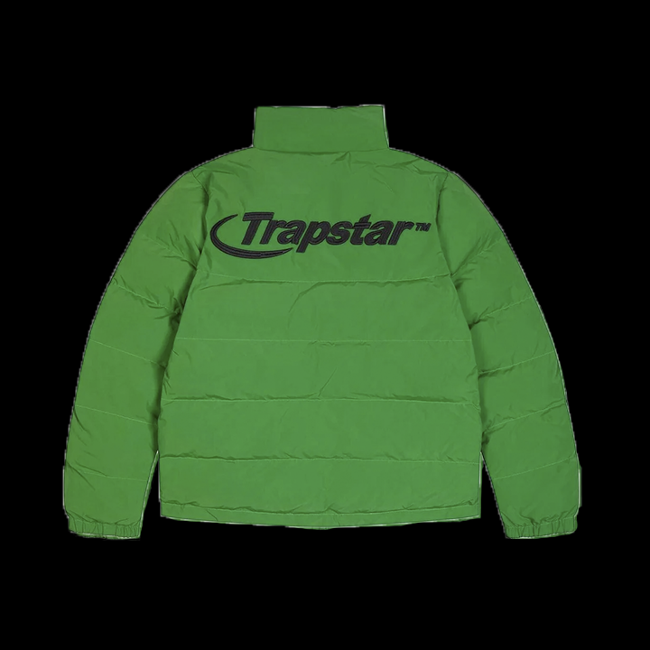 TRAPSTAR HYPERDRIVE HOODED PUFFER - (GREEN)