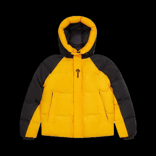 TRAPSTAR IRONGATE ARCH PUFFER AW23 - (YELLOW/BLACK)