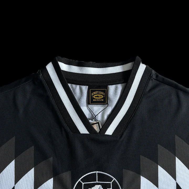 CORTEIZ CLUB RTW FOOTBALL JERSEY - BLACK